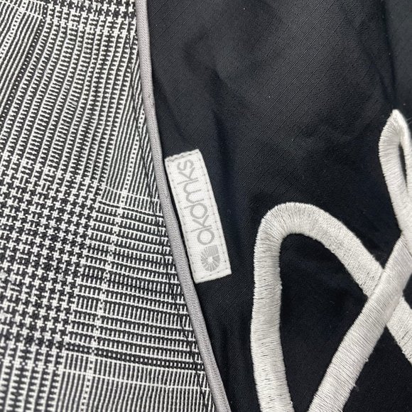 AKDMKS Vintage Varsity Jacket,  Grey/Black - Picture 8 of 13